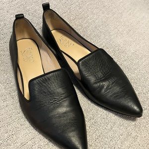 Franco Sarto Point Leather Flats
